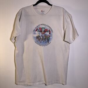 VTG Captain Planet Shirt Mens Large Embroidered Cartoon 2000s‎ Streetwear 1 of 1